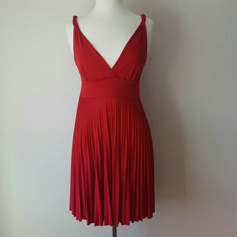 Red dress